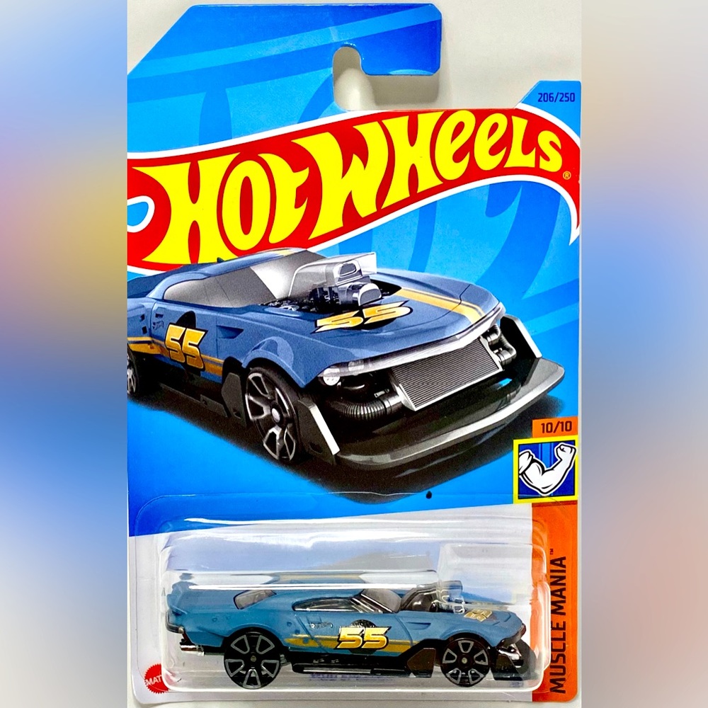 ✅ 🚗 4/$20 🚗 2023 MATTEL HOT WHEELS 10/10 HW MUSCLE MANIA MOD SPEEDER #206/250
